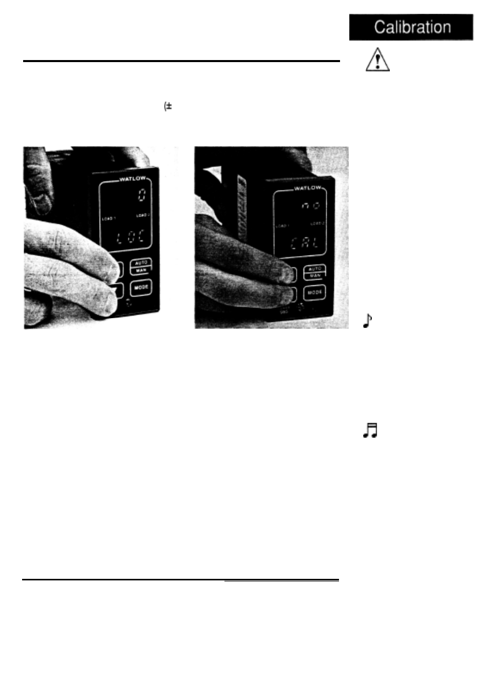 Calibration, 37 calibration menu, The calibration menu | Calibration menu, Cal restore | Watlow Electric Micro-Based Autotuning Control SERIES 980/985 User Manual | Page 37 / 47