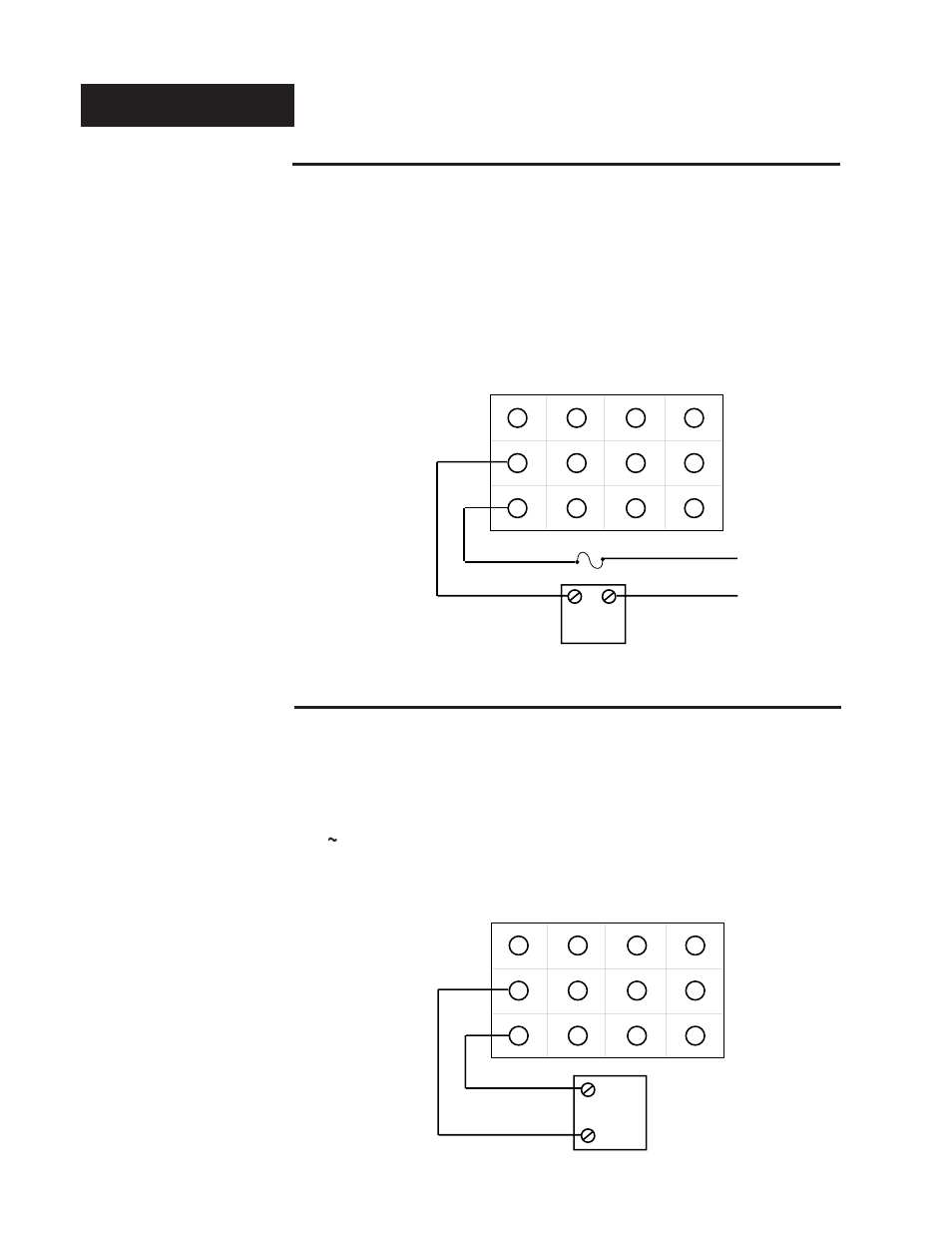 Output 1 wiring, Ac output wiring - zone 1, Dc output wiring - zone 1 | Watlow Series 733 Service User Manual | Page 8 / 40