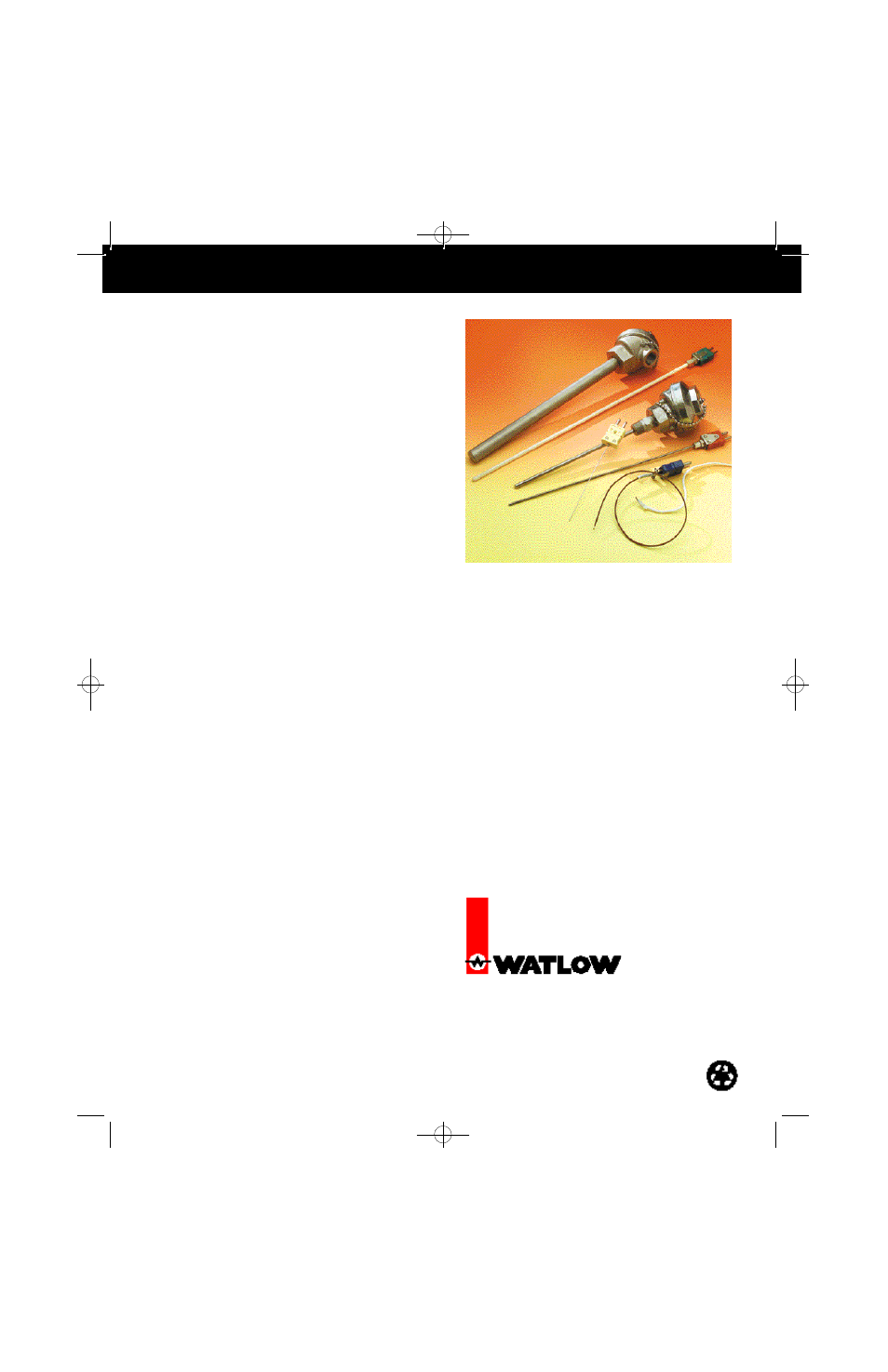 Watlow Electric Sensors For High Temperature Heat Treating User Manual | 2 pages