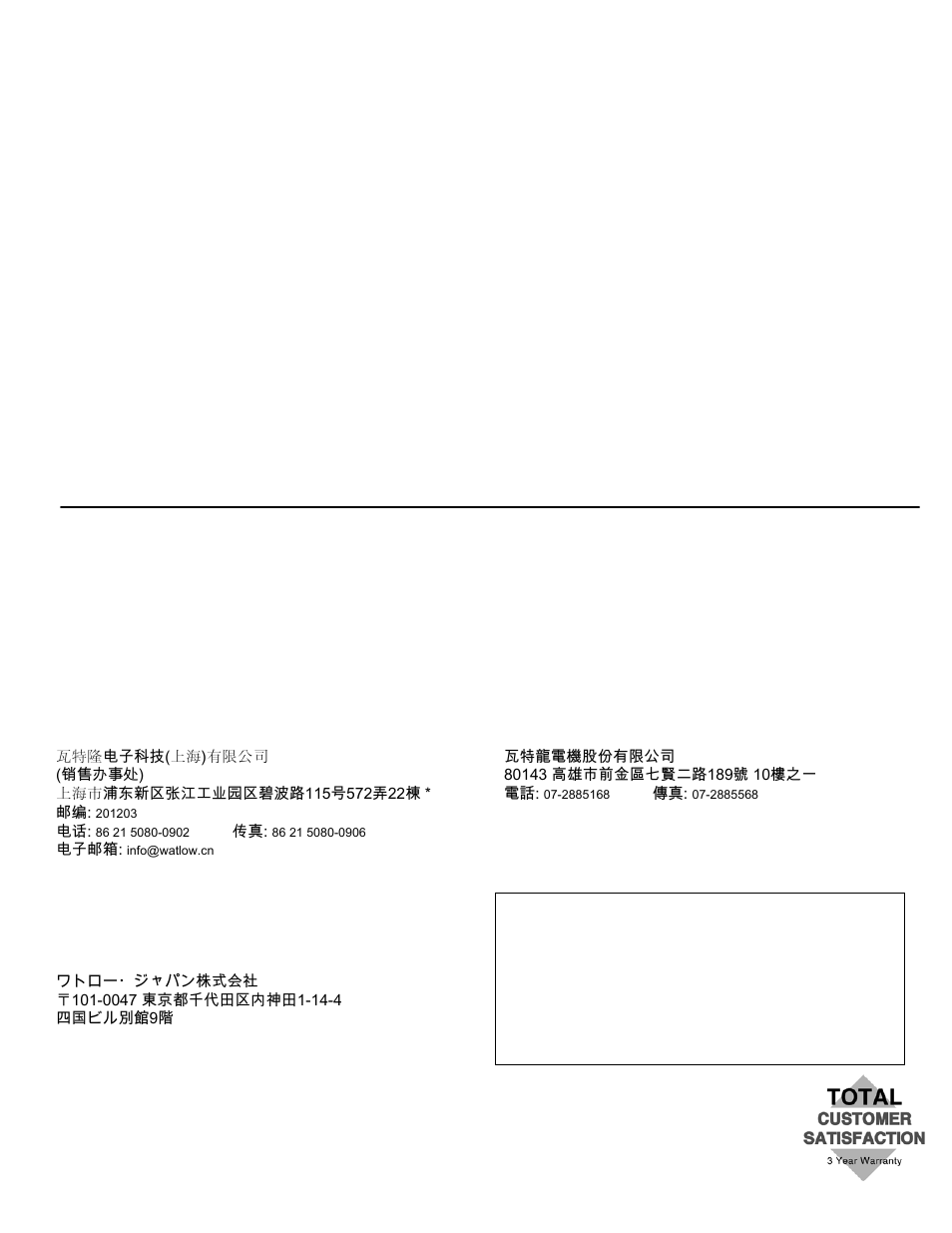 How to reach us, Corporate headquarters, Latin america | Europe, Asia and pacific, Your authorized watlow distributor | Watlow Electric Integrated Controller User Manual Rev C EZ-ZONE PM User Manual | Page 80 / 80