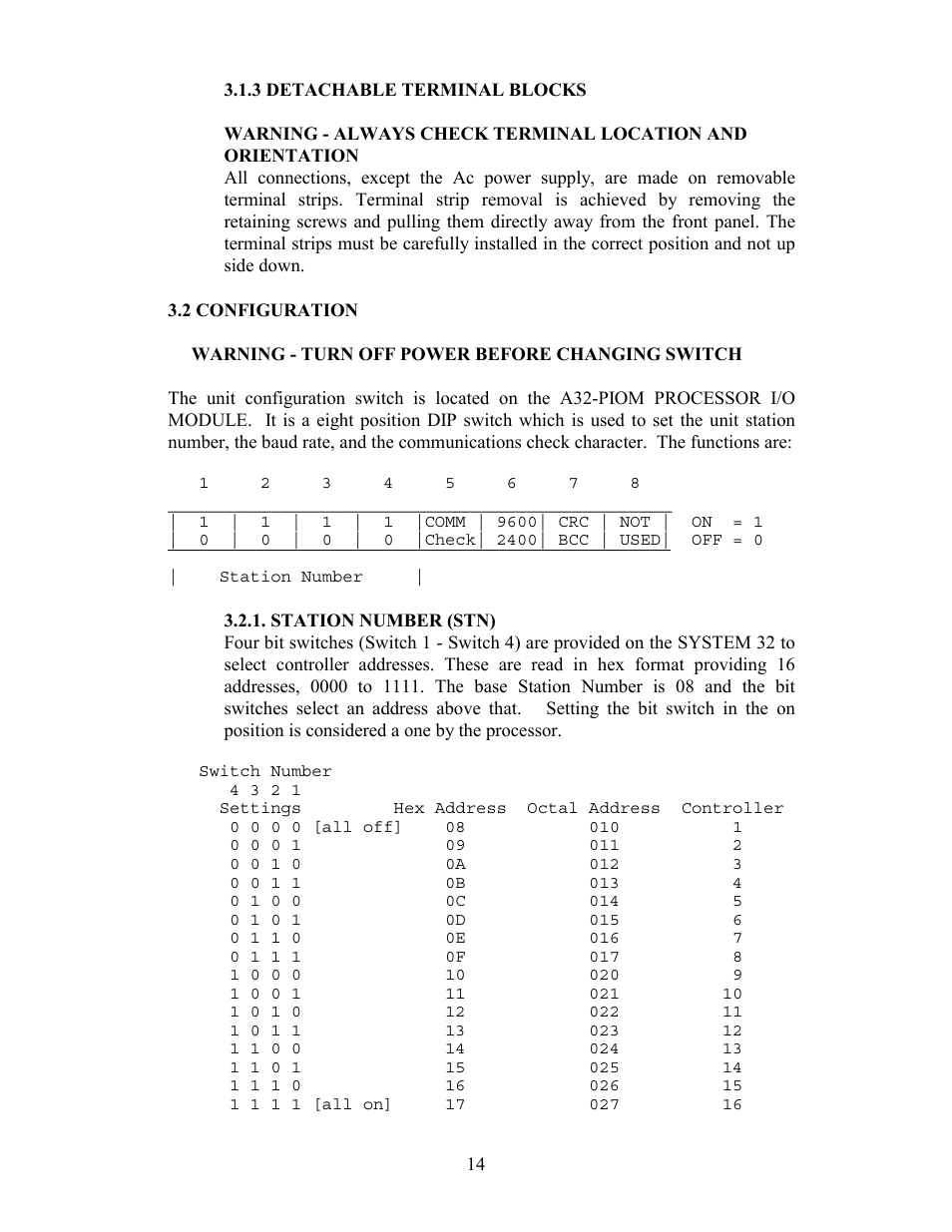 2 configuration | Watlow Electric Revision 5 User Manual | Page 19 / 71