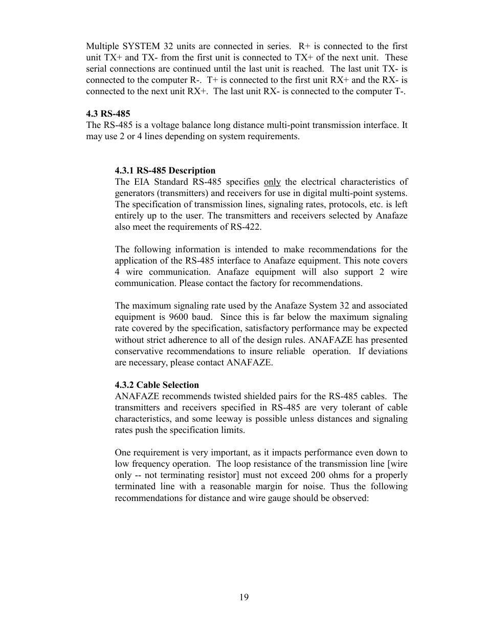 3 rs-485 | Watlow Electric Revision 5 User Manual | Page 24 / 71