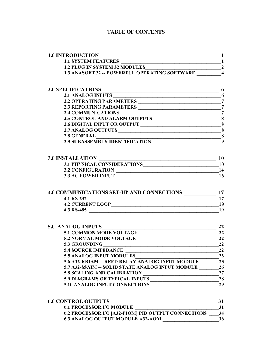 Watlow Electric Revision 5 User Manual | Page 4 / 71