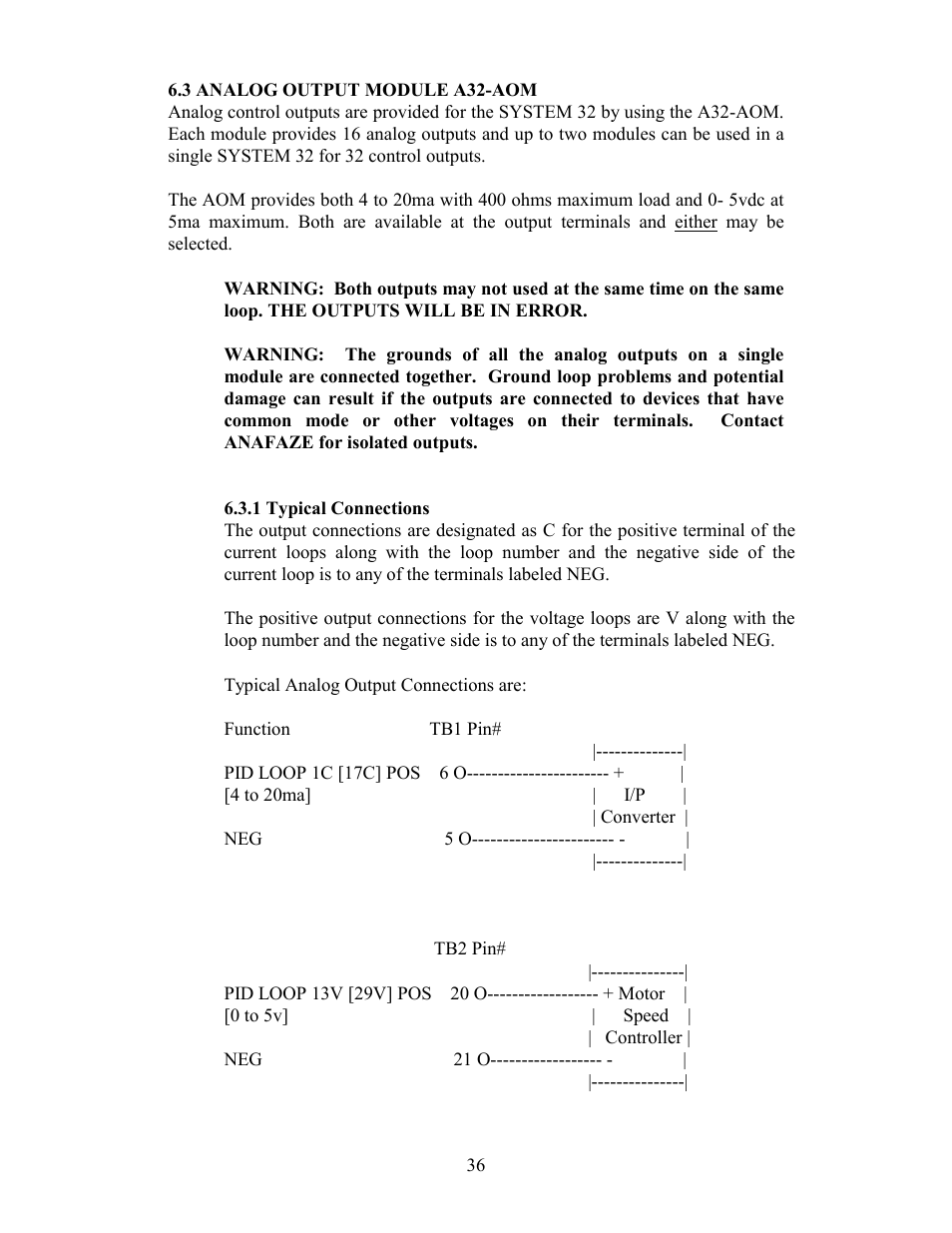 3 analog output module a32-aom | Watlow Electric Revision 5 User Manual | Page 41 / 71