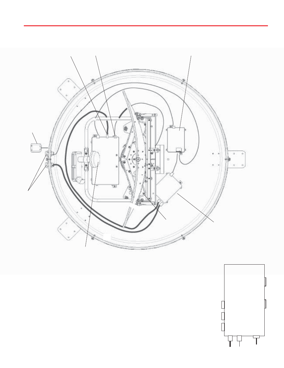 Base diagram, Back of vehicle | Winegard MV-0099 User Manual | Page 11 / 12