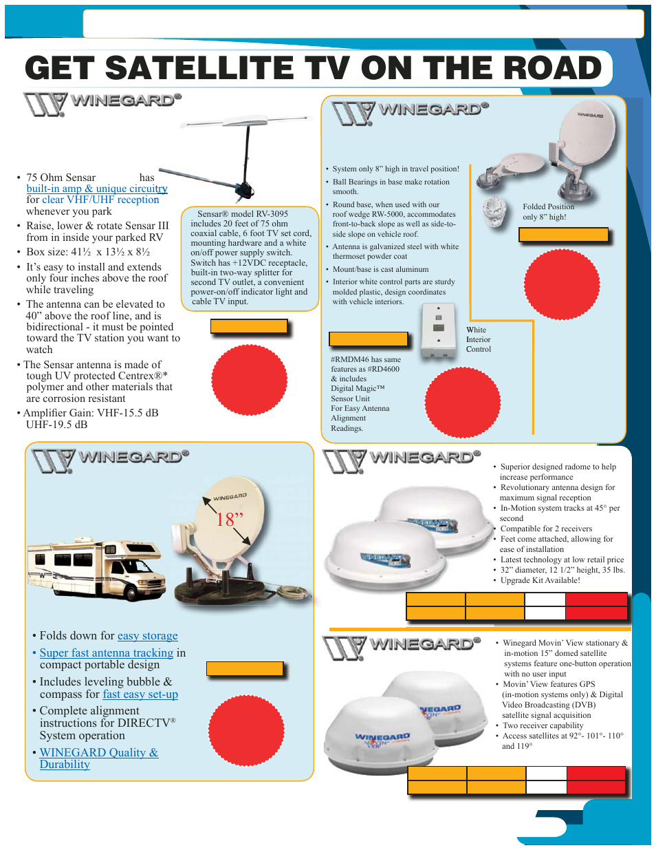 Winegard RD9046 User Manual | 1 page