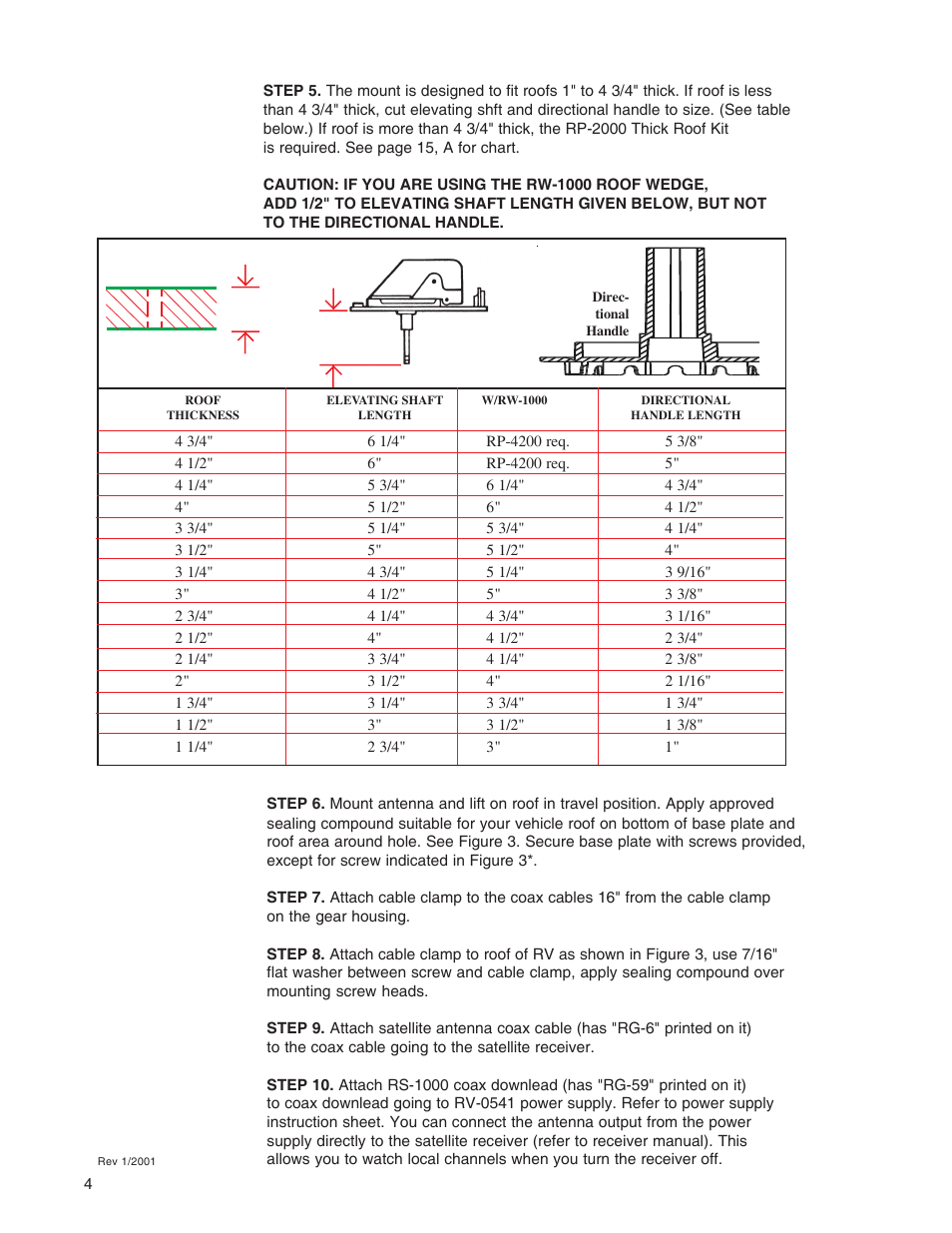 Winegard RD-4610 User Manual | Page 4 / 16