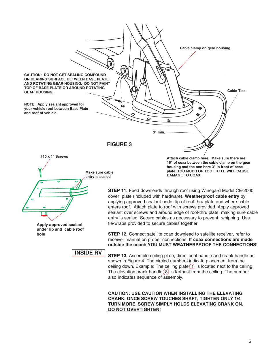 Inside rv, Figure 3 | Winegard RD-4610 User Manual | Page 5 / 16