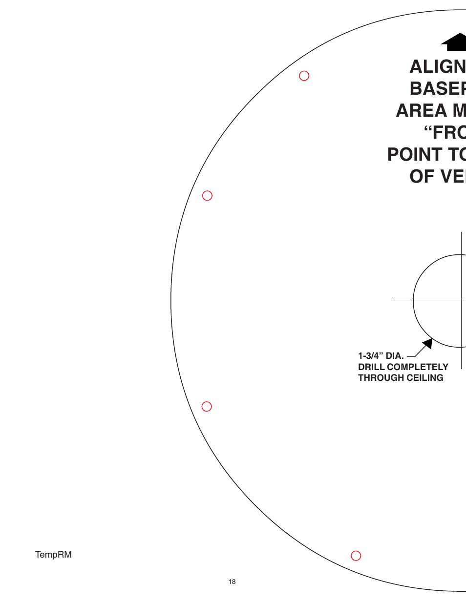 Align basep area m “fro point to of veh | Winegard RM-DM00 User Manual | Page 18 / 19