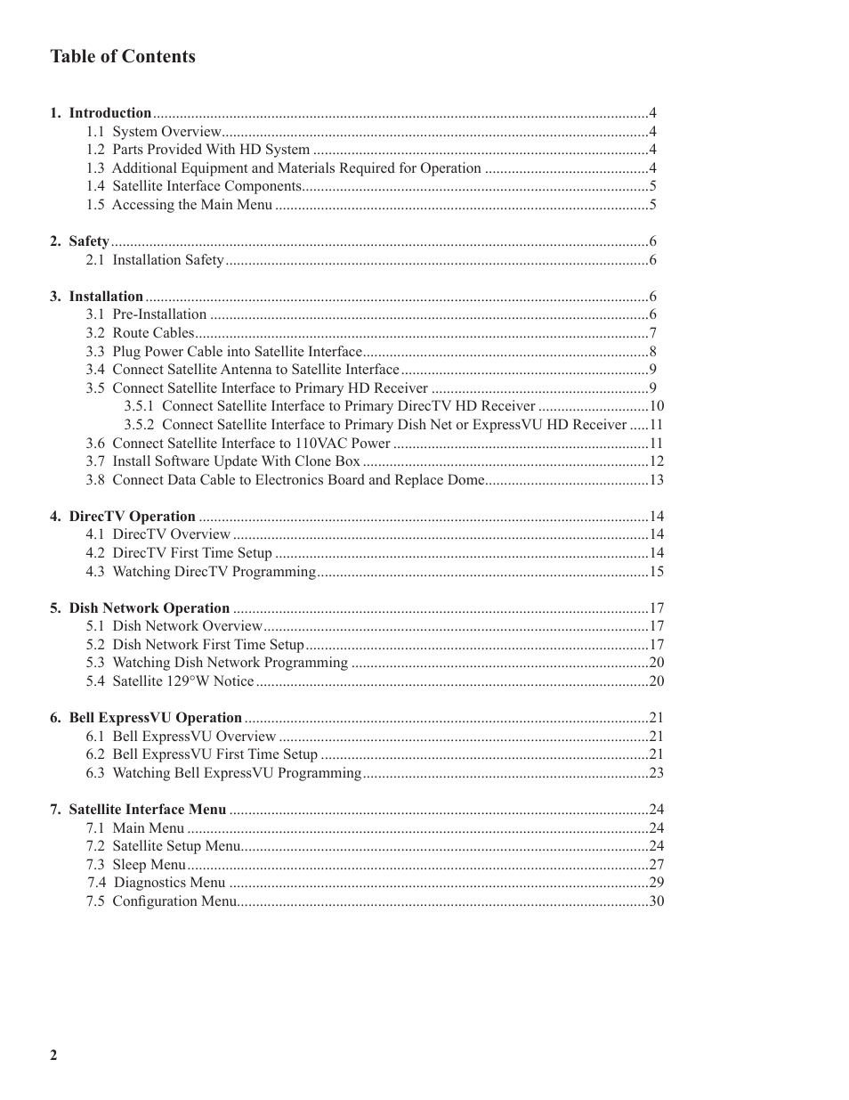 Winegard WB-2000 User Manual | Page 4 / 39