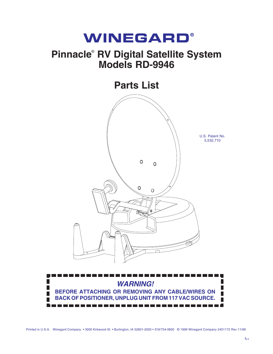 Winegard | Winegard RD-9946 User Manual | Page 67 / 77