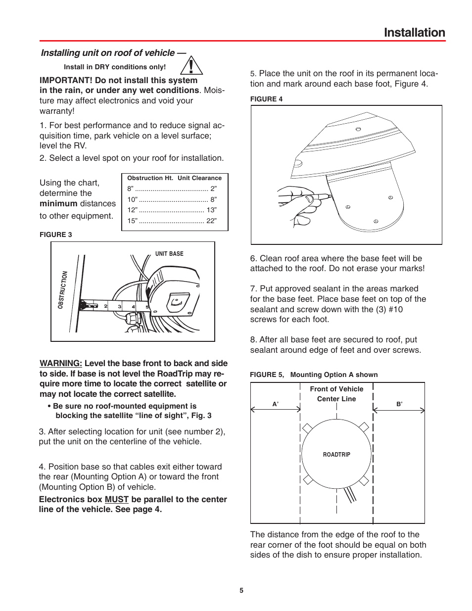 Installation | Winegard SD User Manual | Page 5 / 8