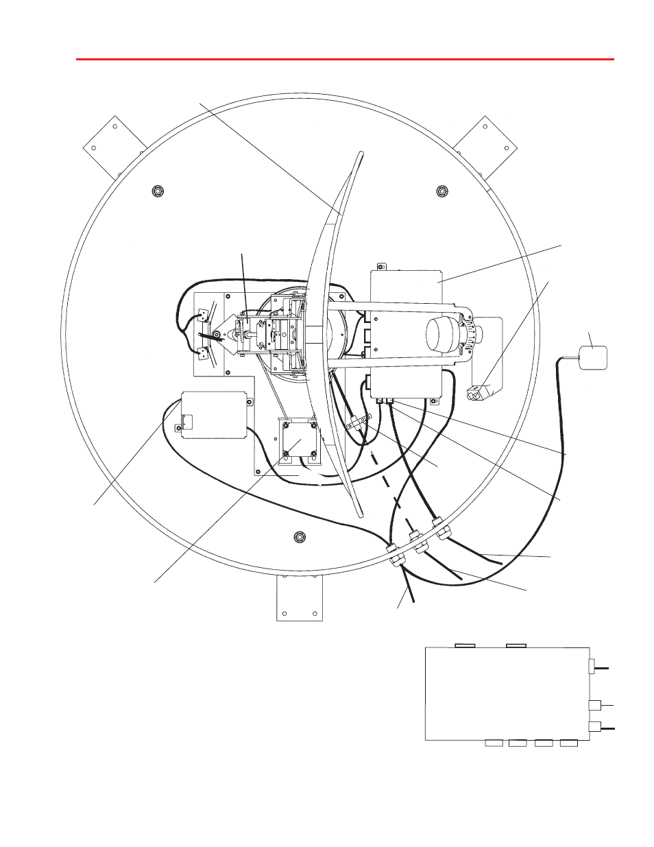 Base diagram, Back of vehicle front of vehicle | Winegard MV-0500 User Manual | Page 11 / 12