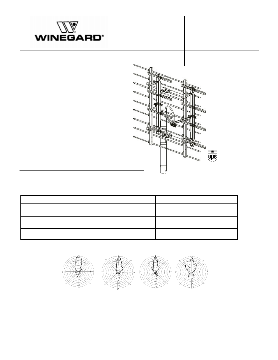Winegard PR-8800 User Manual | 1 page