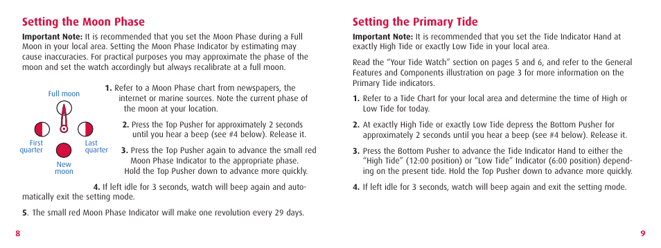 Wenger AquaGraph 70832 User Manual | Page 6 / 10