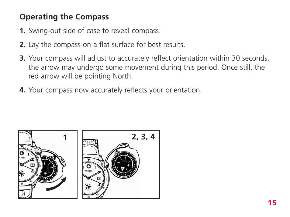 Wenger Battalion Diver III User Manual | Page 16 / 26