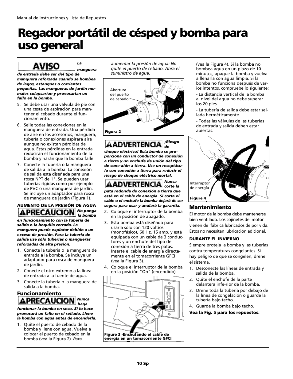 Wayne PLS Series User Manual | Page 10 / 12