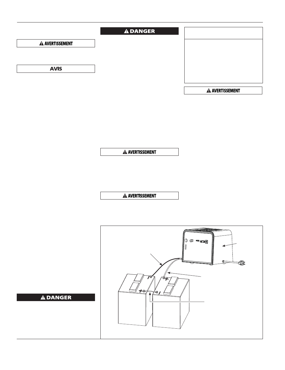 12v battery 12v battery | Wayne ESP45 User Manual | Page 10 / 24