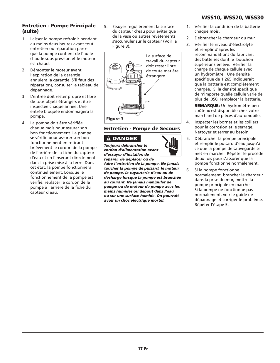 Wayne ESP25 User Manual | Page 17 / 36
