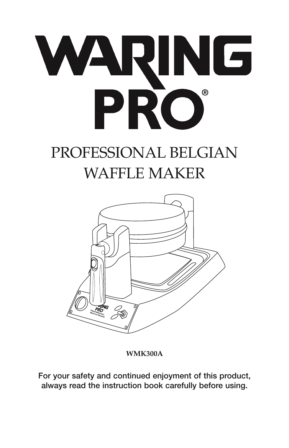 Waring PROFESSIONAL BELGIAN IB8465 User Manual | 16 pages