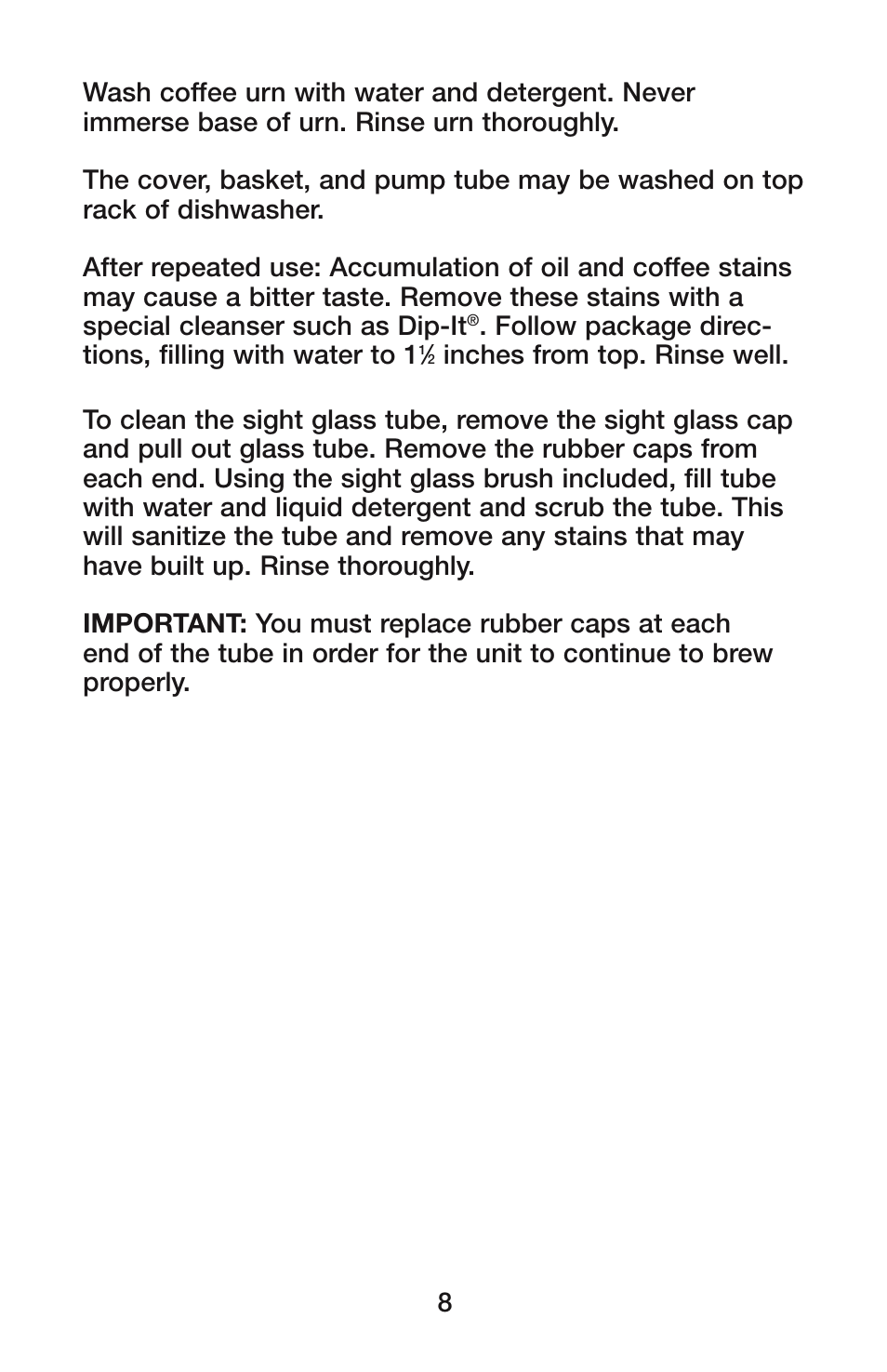 Waring CU-55 User Manual | Page 9 / 10