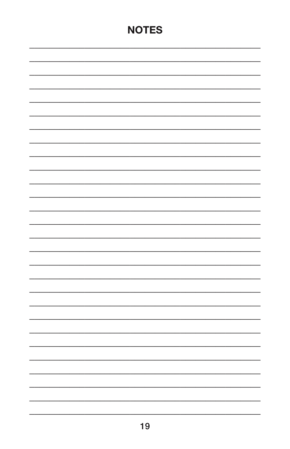 Waring YM350 User Manual | Page 19 / 20
