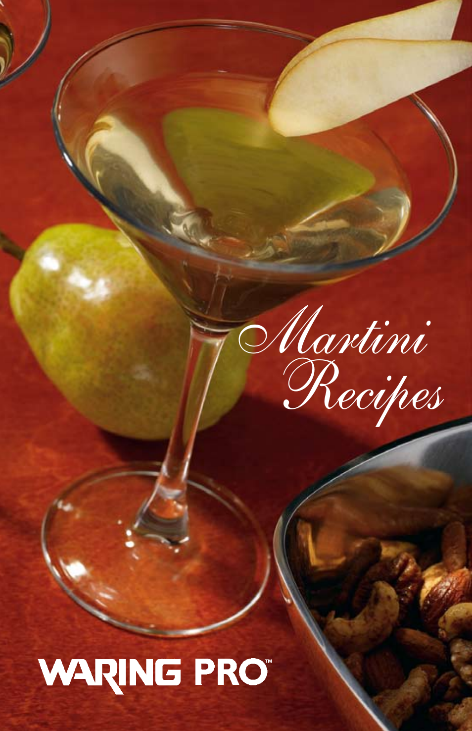 Recipes, Martini | Waring WM007 User Manual | Page 9 / 18