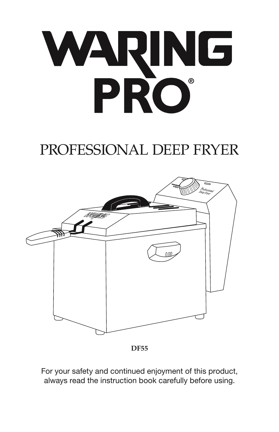 Waring DF55 User Manual | 20 pages