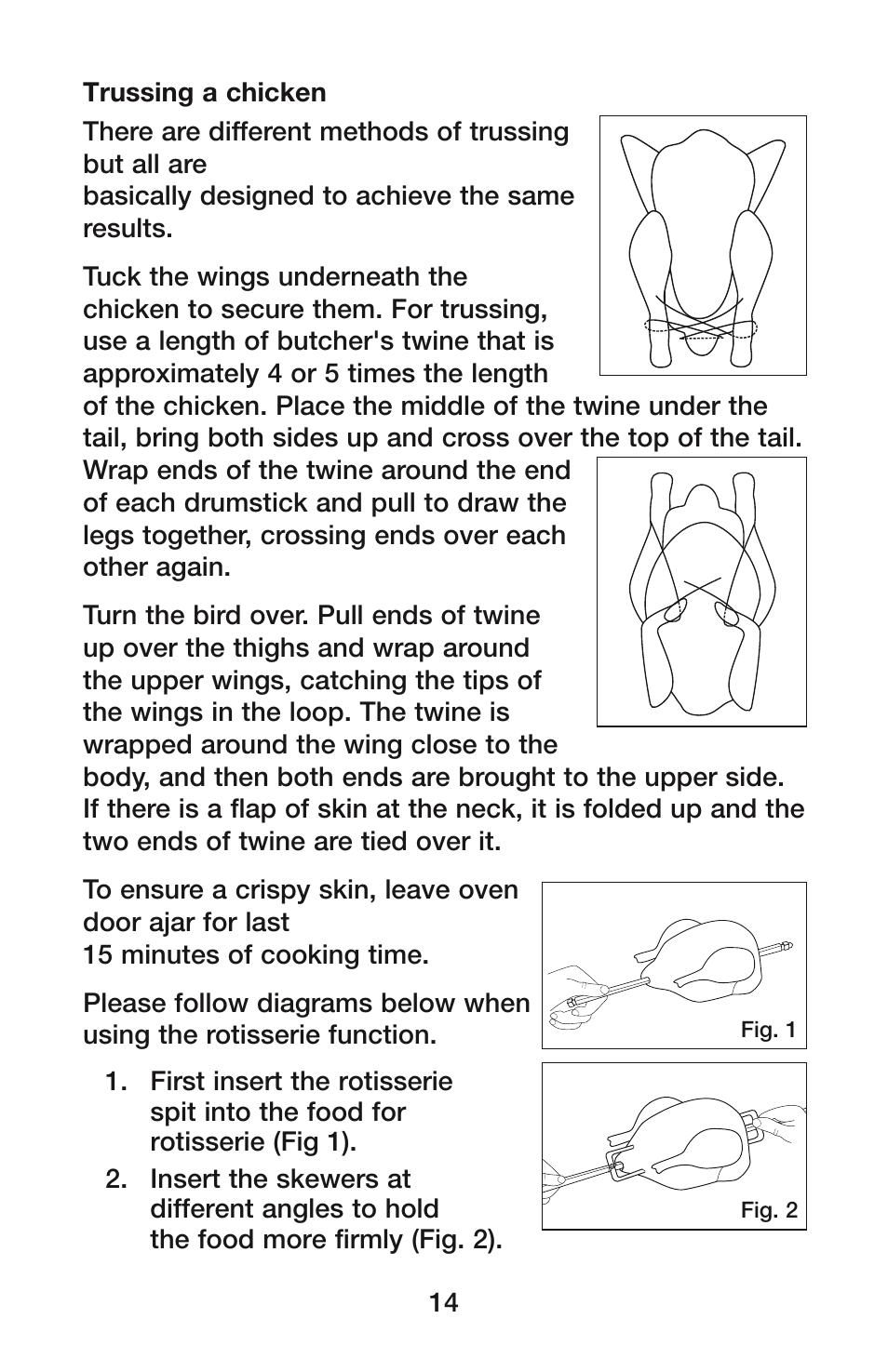 Waring CO900B User Manual | Page 14 / 55