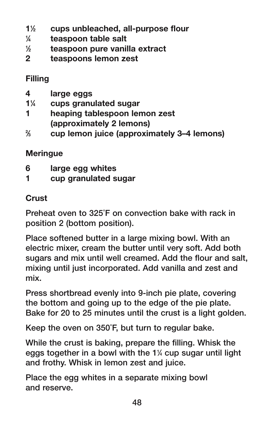 Waring CO1500B User Manual | Page 48 / 55