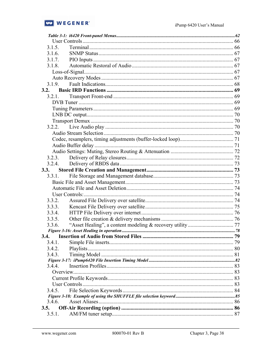 Wegener Communications 6420 User Manual | Page 42 / 135