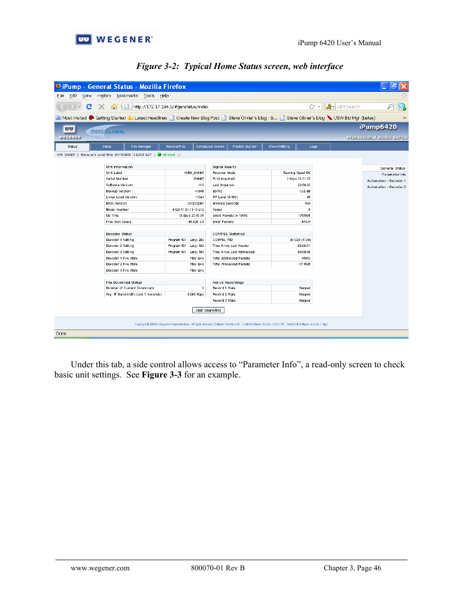 Wegener Communications 6420 User Manual | Page 50 / 135