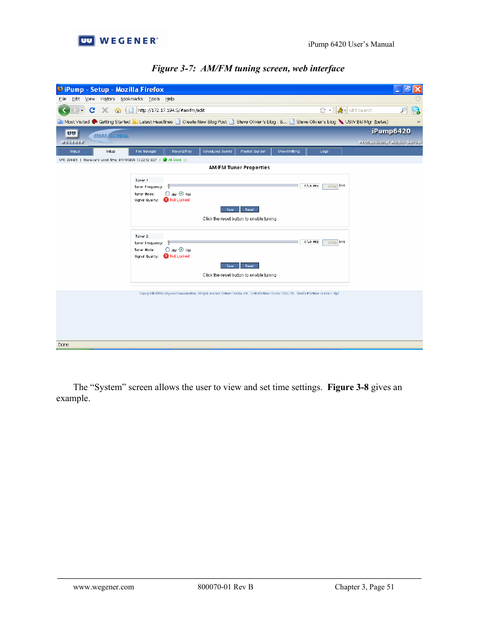 Wegener Communications 6420 User Manual | Page 55 / 135