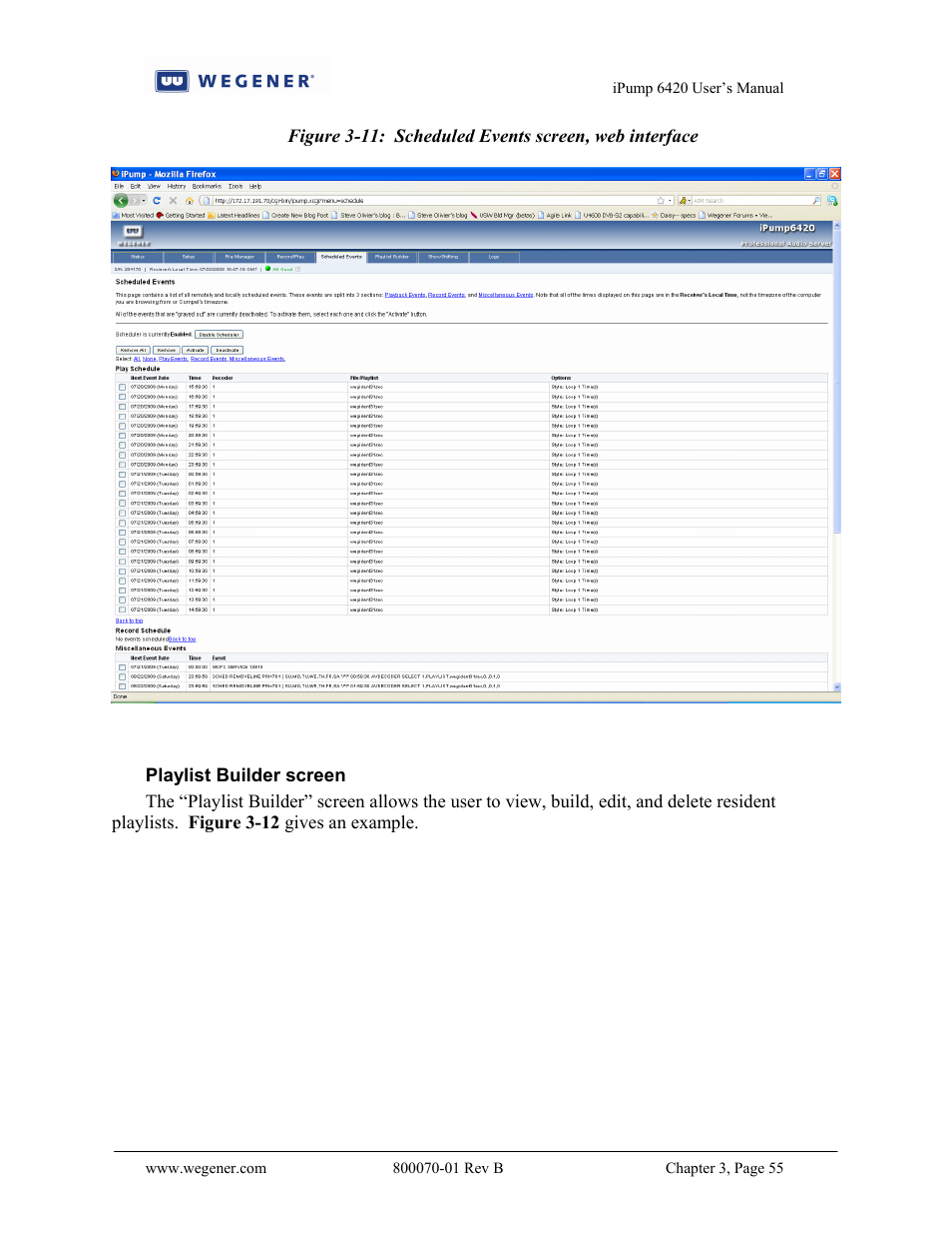 Wegener Communications 6420 User Manual | Page 59 / 135