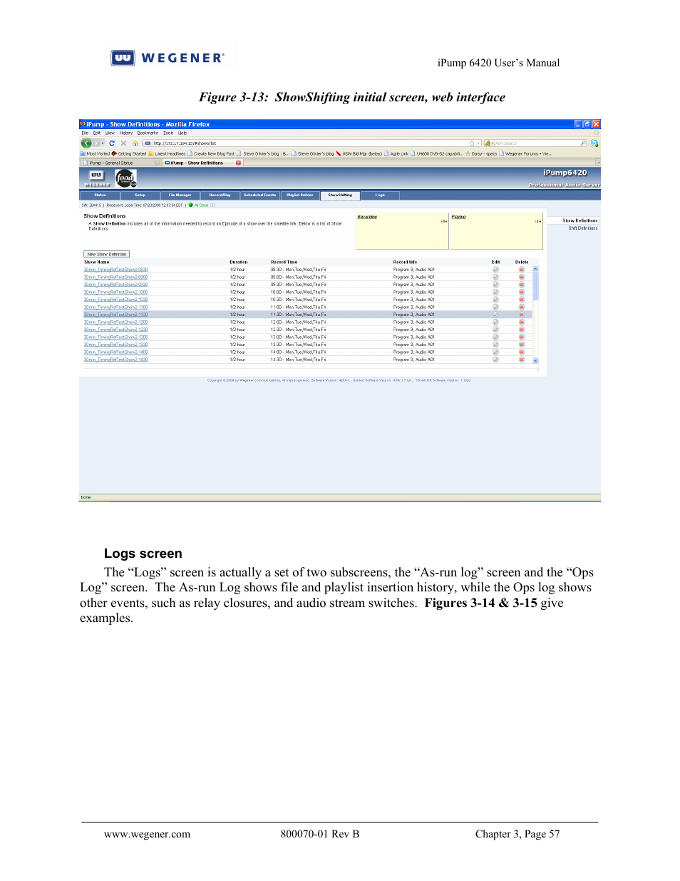 Wegener Communications 6420 User Manual | Page 61 / 135