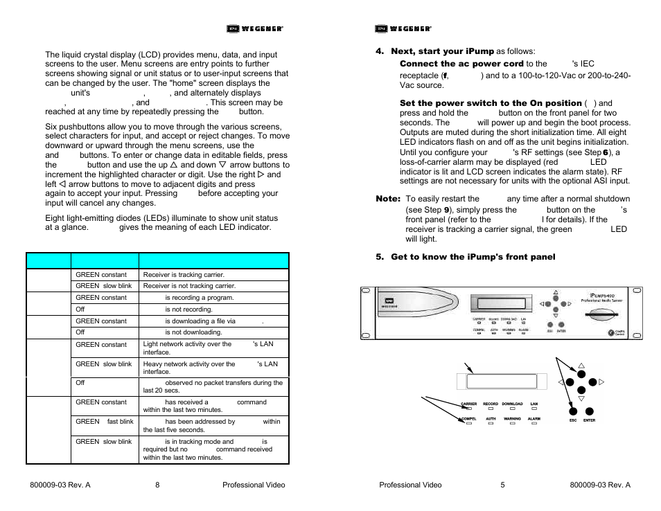 Wegener Communications 6400 User Manual | Page 5 / 6