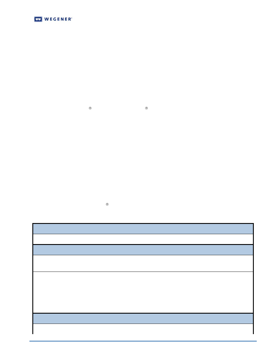 Front-panel audio monitor, 3 operation from local/remote terminal, Overview and syntax | User commands, Table 1.8, Command directory for unity 4600 terminal commands | Wegener Communications UNITY 4600 User Manual | Page 41 / 75