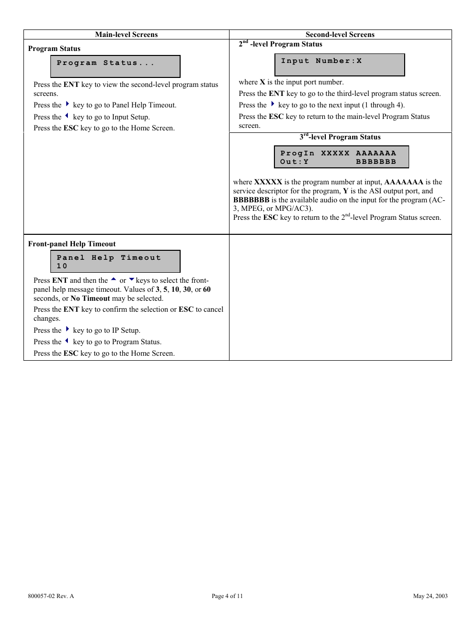 Wegener Communications DTV742 User Manual | Page 4 / 11