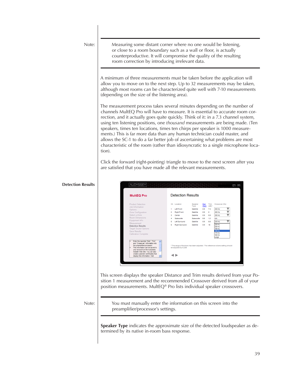 Wisdom Audio Wisdom & Sage Series SC-1 User Manual | Page 39 / 52