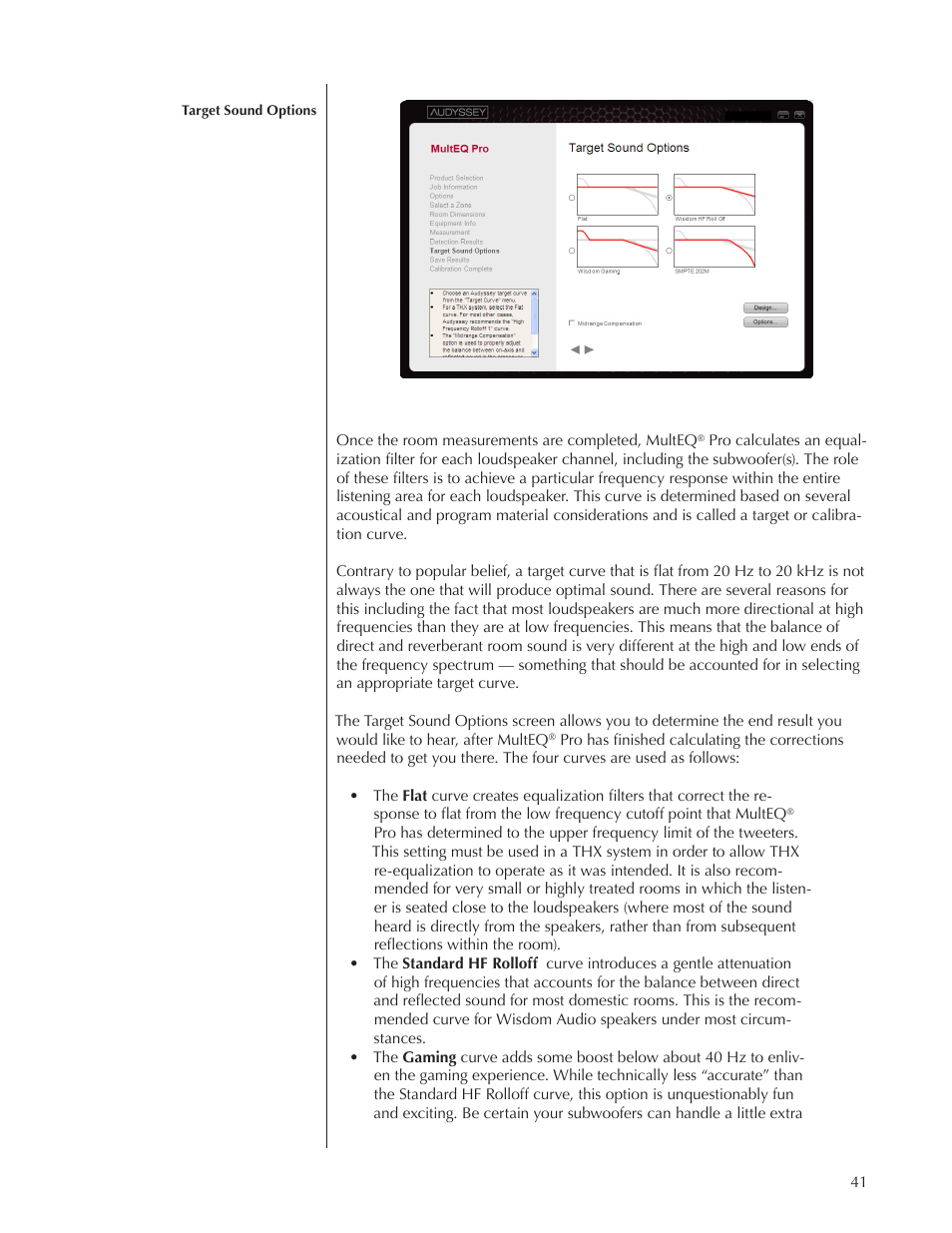 Wisdom Audio Wisdom & Sage Series SC-1 User Manual | Page 41 / 52