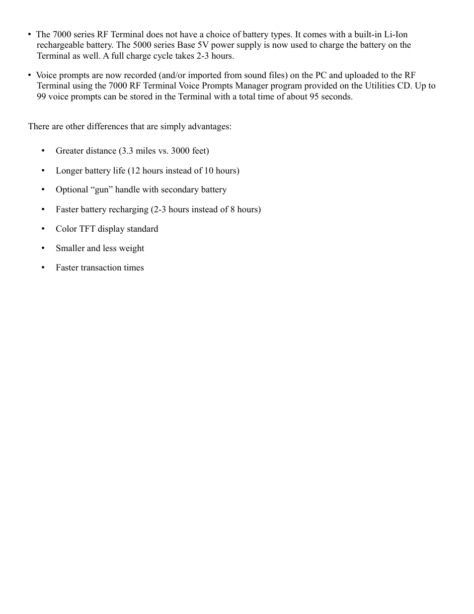 Worth Data RF Terminal 7000 User Manual | Page 103 / 103
