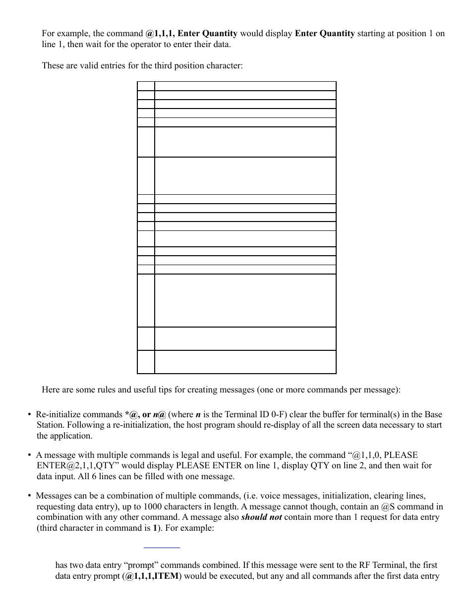 Worth Data RF Terminal 7000 User Manual | Page 45 / 103