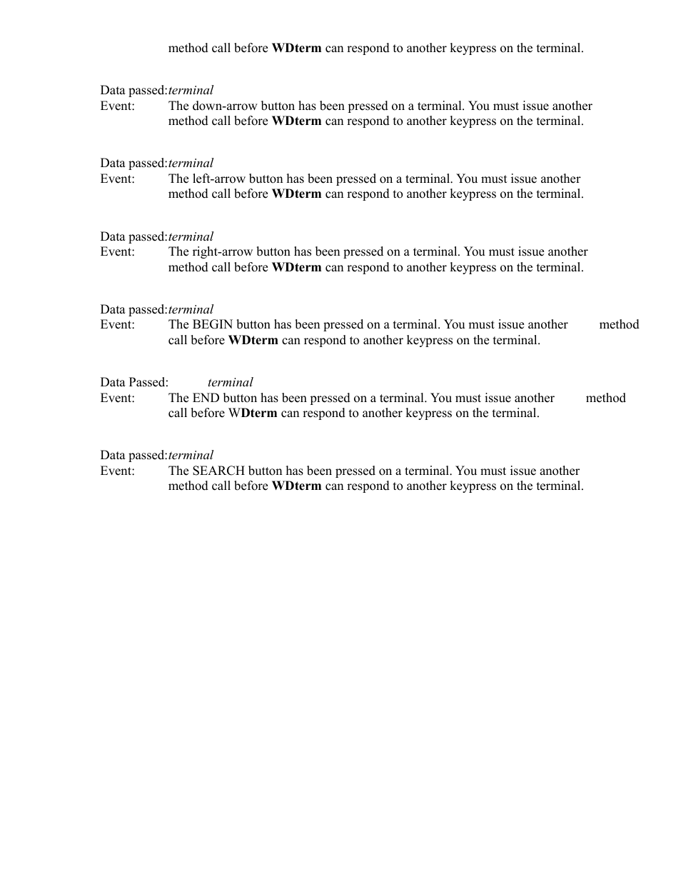 Worth Data RF Terminal 7000 User Manual | Page 60 / 103