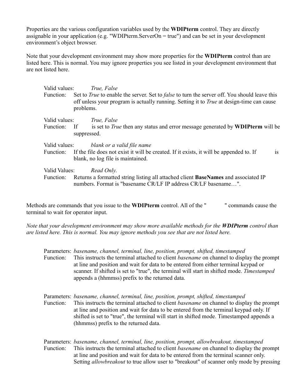 Worth Data RF Terminal 7000 User Manual | Page 63 / 103