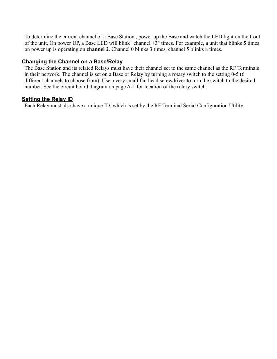 Worth Data RF Terminal 7000 User Manual | Page 79 / 103