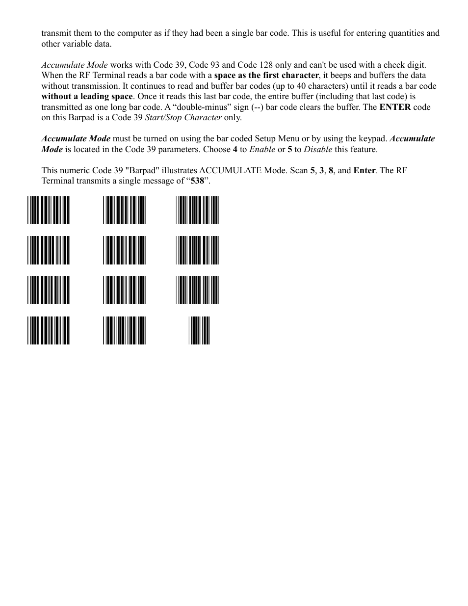 Worth Data RF Terminal 7000 User Manual | Page 89 / 103