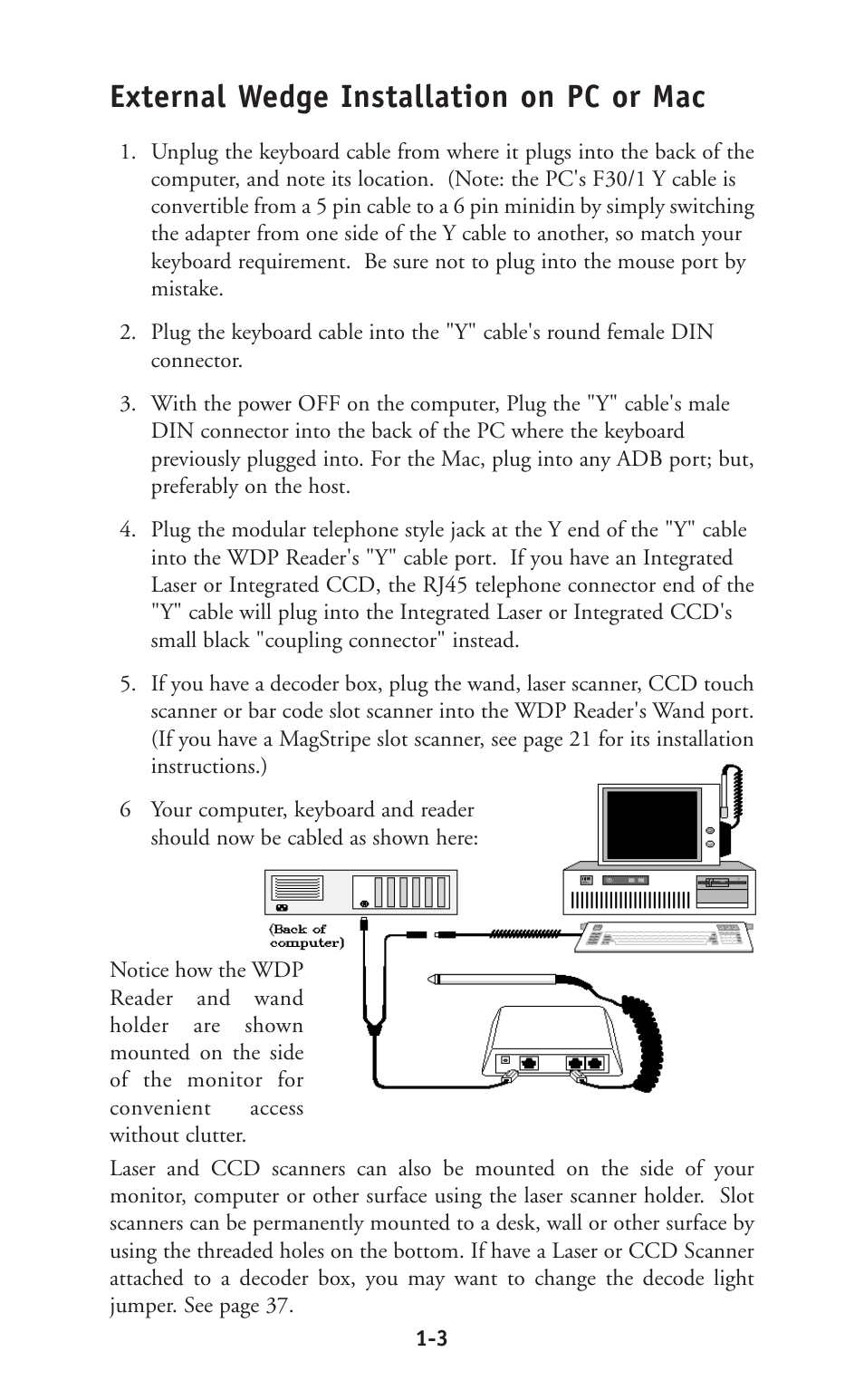 External wedge installation on pc or mac | Worth Data P11/12 User Manual | Page 5 / 59