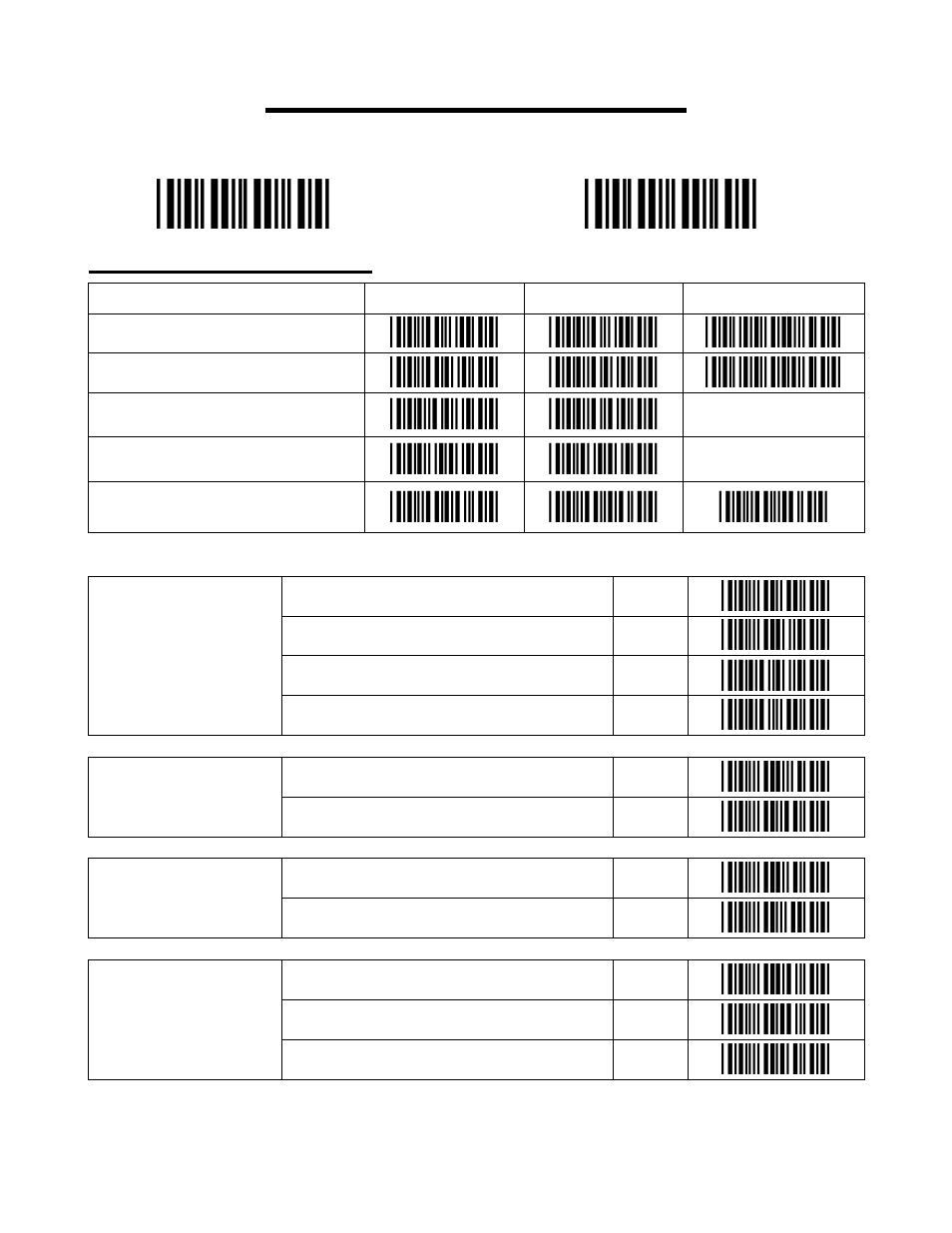 2 of 5 and s-code settings, Industrial 2 of 5 setup information, Interleaved 2 of 5 setup information | S-code setup information, Matrix 2 of 5 setup information, Chinese post matrix 2 of 5 setup information, 2 of 5 and s-code, Zz, ,zz, J7, ,r7, ,x4k, J8, ,r8, ,x4l | Worth Data 5202D User Manual | Page 19 / 60