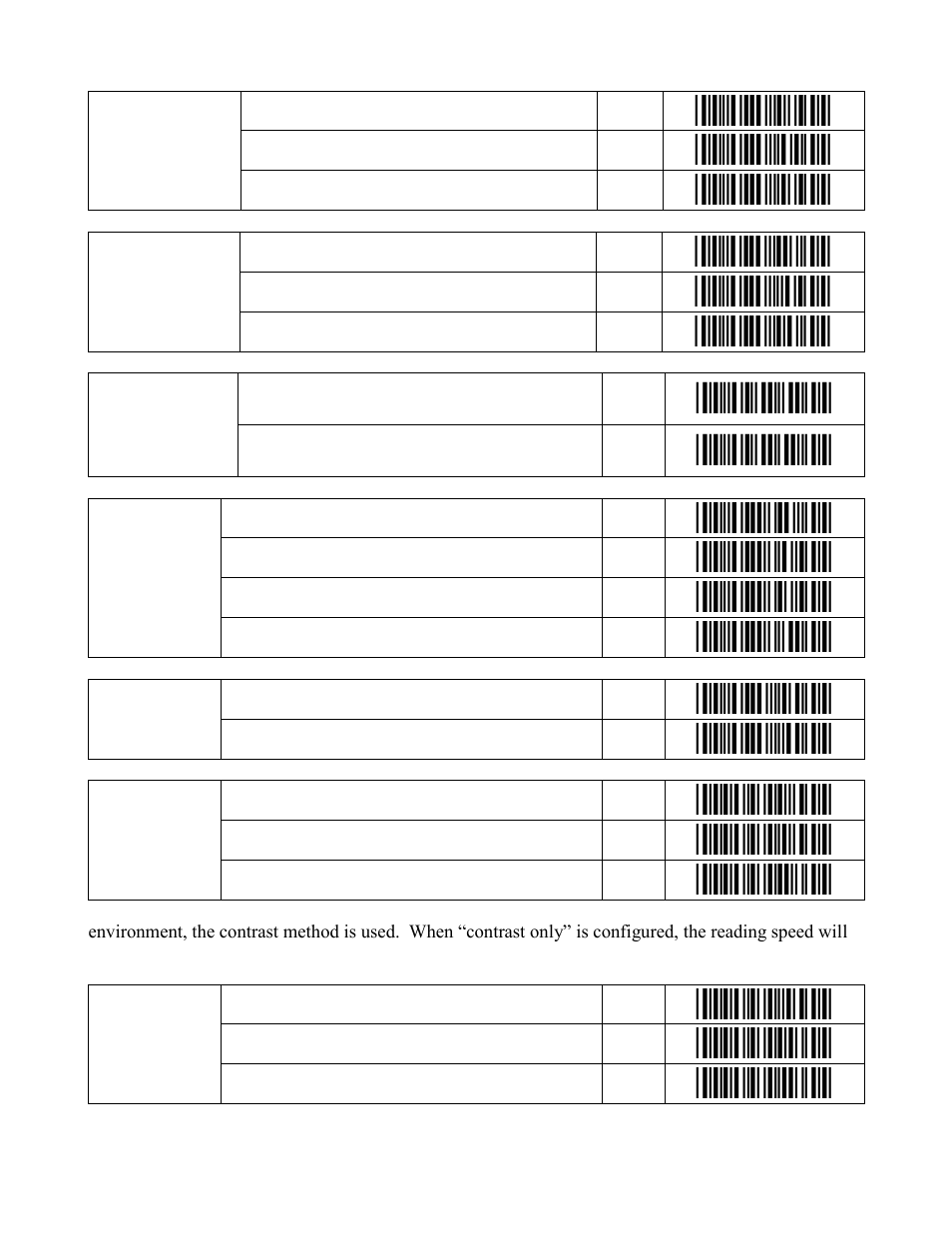 Imager settings, Indicator settings | Worth Data 5202D User Manual | Page 55 / 60