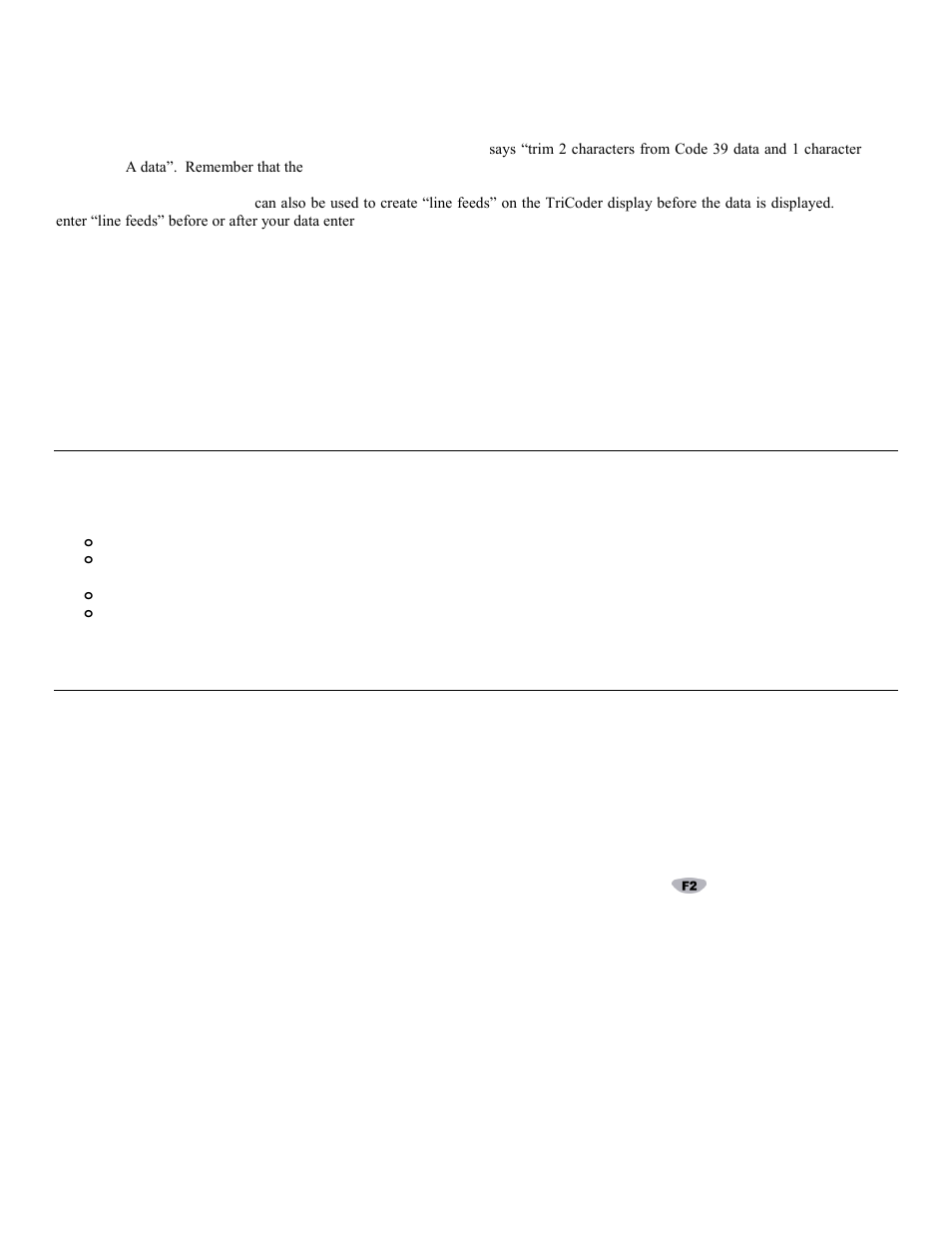 Characters, Eof string | Worth Data 5000 User Manual | Page 47 / 126
